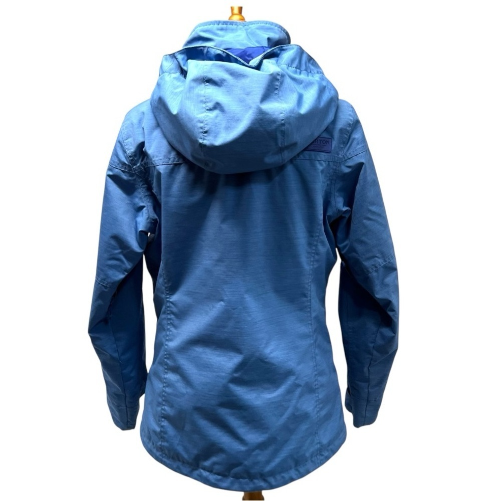 Burton Jet Set Blue Snowboard Ski Snow Sport Outdoor Winter Coat Women’s Medium - Picture 8 of 16